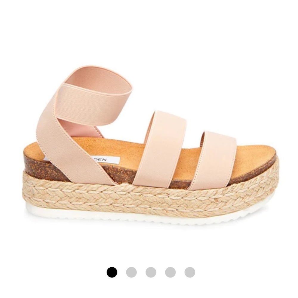Steve Madden Blush Kimmie Espadrille Sandal (size 8)
